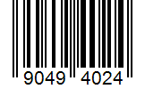 Barcode 90494024