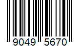 Barcode 90495670