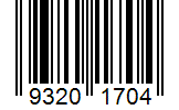 Barcode 93201704