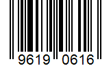 Barcode 96190616