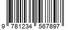 Free Barcode Generator: ISBN 13