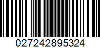 Штрих-код товара 027242895324 Barcode 027242895324