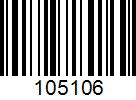 Barcode 105106
