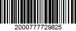 Barcode 2000777729825