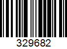 Штрих-код товара 329682 Barcode 329682