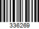 Штрих-код товара 336269 Barcode 336269