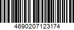Штрих-код товара 4690207123174 Barcode 4690207123174