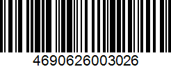 Штрих-код товара 4690626003026 Barcode 4690626003026
