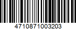 Штрих-код товара 4710871003203 Barcode 4710871003203