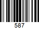Barcode 587