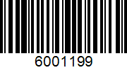 Barcode 6001199