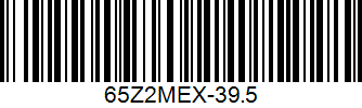 Barcode cho sản phẩm Giày Cầu Lông Yonex 65Z2M Đen/Xanh