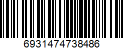 Штрих-код товара 6931474738486 Barcode 6931474738486
