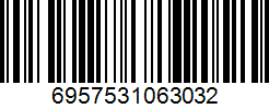 Штрих-код товара 6957531063032 Barcode 6957531063032