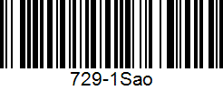 Barcode cho sản phẩm Quả Bóng Bàn 729 1 sao