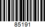 Barcode 85191