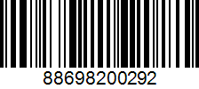 Штрих-код товара 88698200292 Barcode 88698200292