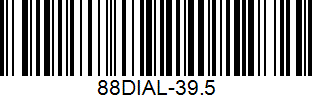 Barcode cho sản phẩm Giày cầu lông Yonex POWER CUSHION SHB 88 DIAL WIDE Trắng