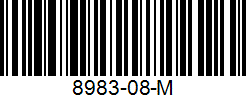 Barcode cho sản phẩm Áo Thể Thao Proning Nam MC-8983-08 Đen