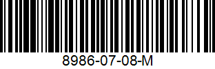 Barcode cho sản phẩm Áo nam MC 8986-07-08