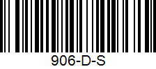 Barcode cho sản phẩm Giày trượt Patin 906 Đỏ (Dành cho người mới chơi)