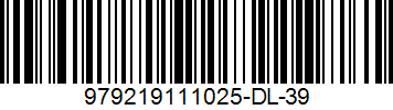 Barcode cho sản phẩm Giày chạy XTEP Nam 979219111025 Đen lam