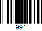 Barcode cho sản phẩm Băng Gối Mueller Loại Đơn