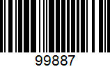 Barcode 99887