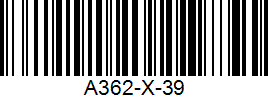 Barcode cho sản phẩm Giày Cầu Lông Victor A362