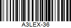 Barcode cho sản phẩm Giày Cầu Lông Yonex Nữ aerus 3 SHB A3LX Xanh/Hồng