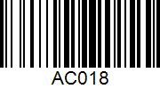 Barcode cho sản phẩm Bột Xoa Tay Cầu Lông Victor AC018