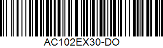 Barcode cho sản phẩm Cuốn Cán Yonex AC102EX 30/1 cuộn 30 cái