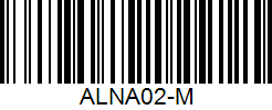 Barcode cho sản phẩm áo cầu lông đồng phục YN Nam A02 - Nữ B02