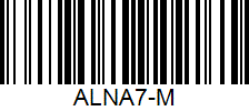 Barcode cho sản phẩm áo cầu lông đồng phục Nam A7  Nữ B7 LN Vàng