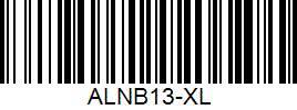 Barcode cho sản phẩm áo cầu lông lông nữ LN Trắng  B13 size XL