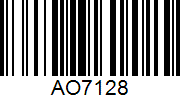 Barcode cho sản phẩm Cặp Bó Gót Dán Aolike 7128 Bảo Vệ Mắt Cá Chân