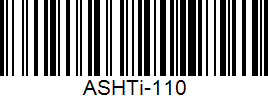 Barcode cho sản phẩm Vợt Cầu Lông Ashaway Ti 110 || Dẻo - Công Thủ Toàn Diện