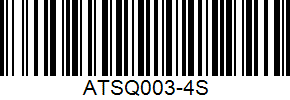 Barcode cho sản phẩm Áo Cộc Tay Cổ tròn Lining Nam ATSQ003-4 Cam