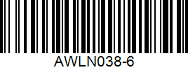 Barcode cho sản phẩm Tất Thể Thao LiNing AWLN038-6