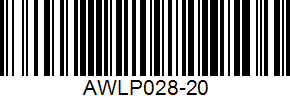 Barcode cho sản phẩm Tất thể thao LiNing nữ  AWLP028-20