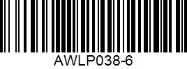 Barcode cho sản phẩm Tất Thể Thao Lining Nữ AWLP038-6