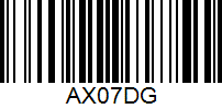 Barcode cho sản phẩm Vợt Cầu Lông Astrox 0.7 DG 4UG5