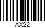 Barcode cho sản phẩm [AX22] Vợt cầu lông Yonex Astrox 22 || Ngôi Sao Mới 2018
