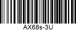 Barcode cho sản phẩm Vợt Cầu Lông Yonex Astrox 68S