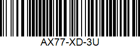 Barcode cho sản phẩm [AX 77] Vợt Cầu Lông chính hãng Yonex Astrox 77 || Nặng Đầu Thiên Công