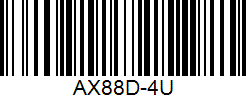 Barcode cho sản phẩm Vợt cầu lông yonex Astrox 88D