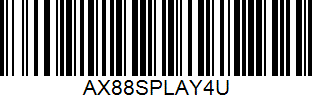 Barcode cho sản phẩm Vợt Cầu Lông Astrox 88S PLAY 4U