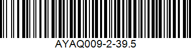 Barcode cho sản phẩm Giày Cầu Lông LiNing Nam AYAQ009-2