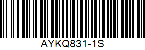 Barcode cho sản phẩm Quần Dài Gió LiNing AYKQ831-1