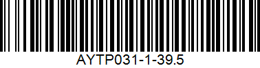 Barcode cho sản phẩm Giày cầu lông Nam LiNing đen AYTP031-1